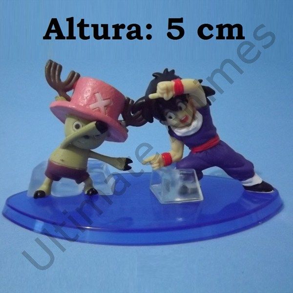 Figure Dragon Ball e One Piece (Chopper e Gohan)