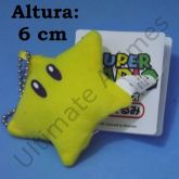 Chaveiro Super Mario (Estrela)