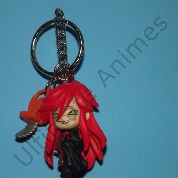 Chaveiro Kuroshitsuji (Grell) [B]