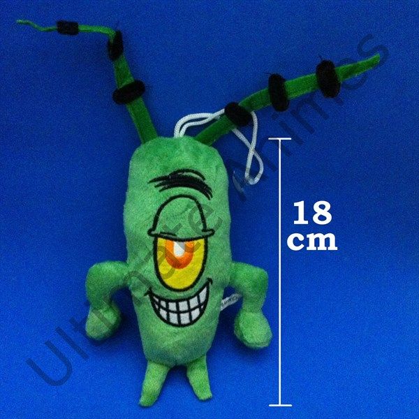 Pelúcia Bob Esponja (Plankton)